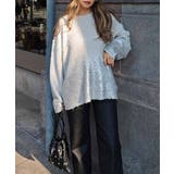 ホイルプリントニットesutoreja ニット スタイルアップ | BUYSENSE | 詳細画像8 