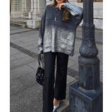 ホイルプリントニットesutoreja ニット スタイルアップ | BUYSENSE | 詳細画像2 