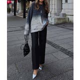 ホイルプリントニットesutoreja ニット スタイルアップ | BUYSENSE | 詳細画像4 