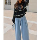 バイカラーフリルニットesutoreja ニット スタイルアップ | BUYSENSE | 詳細画像10 