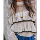 バイカラーフリルニットesutoreja ニット スタイルアップ | BUYSENSE | 詳細画像15 