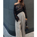 クロシェニットトップスesutoreja ニット スタイルアップ | BUYSENSE | 詳細画像7 