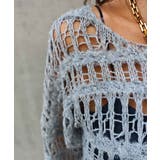 クロシェニットトップスesutoreja ニット スタイルアップ | BUYSENSE | 詳細画像14 