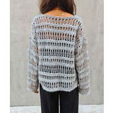 クロシェニットトップスesutoreja ニット スタイルアップ | BUYSENSE | 詳細画像18 