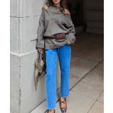 レイヤードブイネックルーズニットesutoreja ニット スタイルアップ | BUYSENSE | 詳細画像8 