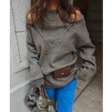 レイヤードブイネックルーズニットesutoreja ニット スタイルアップ | BUYSENSE | 詳細画像9 