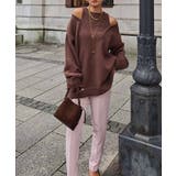 レイヤードブイネックルーズニットesutoreja ニット スタイルアップ | BUYSENSE | 詳細画像10 