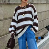 ボーダールーズニットesutoreja ニット スタイルアップ | BUYSENSE | 詳細画像1 