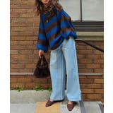 ボーダールーズニットesutoreja ニット スタイルアップ | BUYSENSE | 詳細画像12 