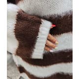 ボーダールーズニットesutoreja ニット スタイルアップ | BUYSENSE | 詳細画像16 