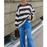 ボーダールーズニットesutoreja ニット スタイルアップ | BUYSENSE | 詳細画像2 