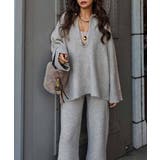 スキッパーポロニットプルオーバーesutoreja ニット スタイルアップ | BUYSENSE | 詳細画像2 