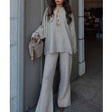 スキッパーポロニットプルオーバーesutoreja ニット スタイルアップ | BUYSENSE | 詳細画像4 