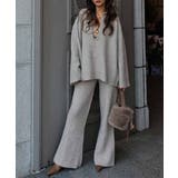 スキッパーポロニットプルオーバーesutoreja ニット スタイルアップ | BUYSENSE | 詳細画像5 