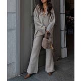 スキッパーポロニットプルオーバーesutoreja ニット スタイルアップ | BUYSENSE | 詳細画像6 