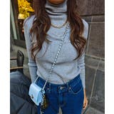 リブタートルネックニットトップスesutoreja ニット スタイルアップ | BUYSENSE | 詳細画像10 