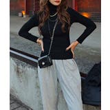 リブタートルネックニットトップスesutoreja ニット スタイルアップ | BUYSENSE | 詳細画像6 