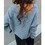 バックリボンニットプルオーバーesutoreja ニット スタイルアップ | BUYSENSE | 詳細画像7