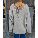 バックリボンニットプルオーバーesutoreja ニット スタイルアップ | BUYSENSE | 詳細画像17