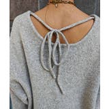 バックリボンニットプルオーバーesutoreja ニット スタイルアップ | BUYSENSE | 詳細画像18