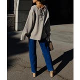 バックリボンニットプルオーバーesutoreja ニット スタイルアップ | BUYSENSE | 詳細画像2