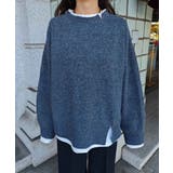 レイヤードライクニットesutoreja ニット スタイルアップ | BUYSENSE | 詳細画像8 