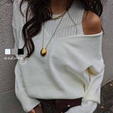 タンクレイヤードVネックニットesutoreja ニット スタイルアップ | BUYSENSE | 詳細画像1 