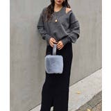 タンクレイヤードVネックニットesutoreja ニット スタイルアップ | BUYSENSE | 詳細画像5 