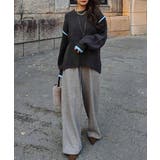 バイカラーニットプルオーバーesutoreja ニット スタイルアップ | BUYSENSE | 詳細画像10 