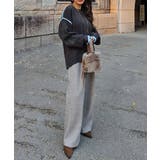 バイカラーニットプルオーバーesutoreja ニット スタイルアップ | BUYSENSE | 詳細画像11 