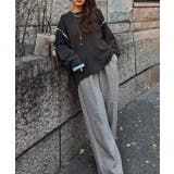 バイカラーニットプルオーバーesutoreja ニット スタイルアップ | BUYSENSE | 詳細画像12 