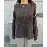 バイカラーニットプルオーバーesutoreja ニット スタイルアップ | BUYSENSE | 詳細画像15 