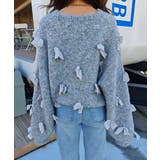 リボンクロップドニットesutoreja ニット スタイルアップ | BUYSENSE | 詳細画像17 