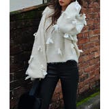 アイボリー | リボンクロップドニットesutoreja ニット スタイルアップ | BUYSENSE