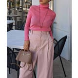 タートルネックリブニットトップスesutoreja ニット スタイルアップ | BUYSENSE | 詳細画像3 