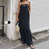 シャーリングロングドレス esutoreja ワンピース | BUYSENSE | 詳細画像1 