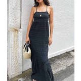 シャーリングロングドレス esutoreja ワンピース | BUYSENSE | 詳細画像2 