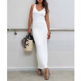 バックデザインリブドレス esutoreja ワンピース レディース トレンド | BUYSENSE | 詳細画像3 