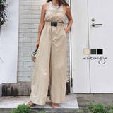 ワイドパンツロンパース esutoreja ボトム レディース トレンド | BUYSENSE | 詳細画像1