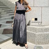 ウエストリボンロングドレスesutoreja ワンピース レディース トレンド | BUYSENSE | 詳細画像1 