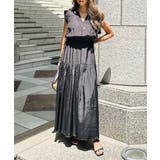 ブラック | ウエストリボンロングドレスesutoreja ワンピース レディース トレンド | BUYSENSE