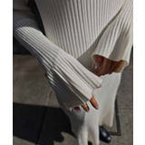 リブニットフレアドレスesutoreja ワンピース スタイルアップ | BUYSENSE | 詳細画像11