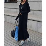 カットアウトリブワンピースesutoreja ワンピース スタイルアップ | BUYSENSE | 詳細画像2 