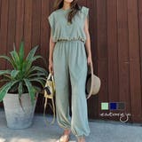 パイルジャンプスーツesutoreja ワンピース スタイルアップ | BUYSENSE | 詳細画像1