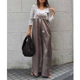 サテンキャミソールオールインワンesutoreja ワンピース スタイルアップ | BUYSENSE | 詳細画像2 