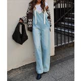 Vネックデニムサロペットesutoreja ワンピース スタイルアップ | BUYSENSE | 詳細画像8 