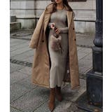 リブニットロングスリーブワンピースesutoreja ワンピース スタイルアップ | BUYSENSE | 詳細画像4 