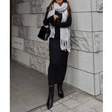 リブニットロングスリーブワンピースesutoreja ワンピース スタイルアップ | BUYSENSE | 詳細画像6 