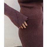 Vネックリブニットワンピースesutoreja ワンピース スタイルアップ | BUYSENSE | 詳細画像13