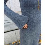 Vネックフレアニットワンピースesutoreja ワンピース スタイルアップ | BUYSENSE | 詳細画像9 